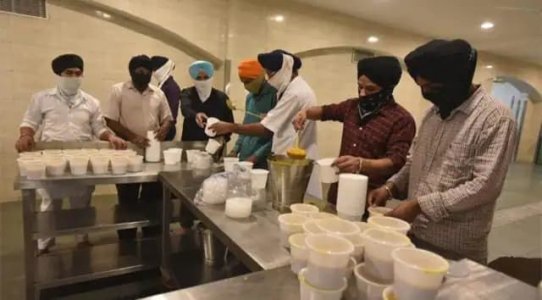 Bangla Sahib Langar Seva