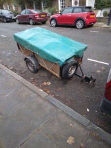 Trailer for car or van.