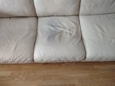 Three Seater leather sofa