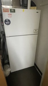 White Hotpoint Refrigerator