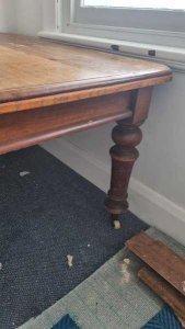 Antique dining table
