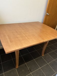 Bedroom furniture, extendable dining table & cabinet