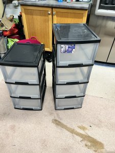 Storage drawers - 3 and 4 available