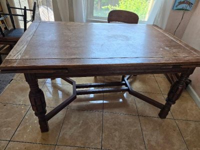 Vintage oak table
