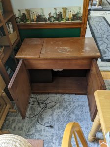 Antique stereo cabinet